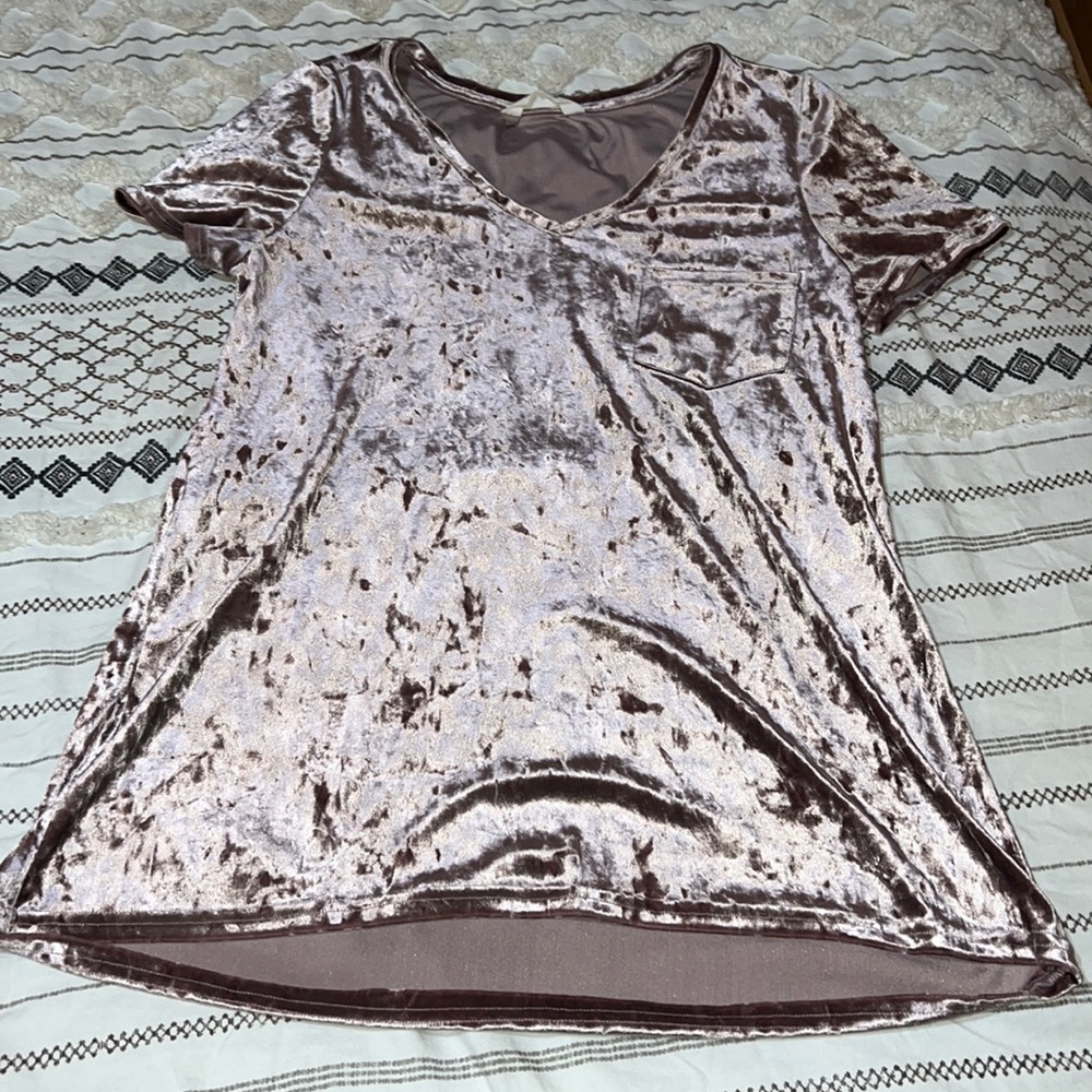 Velvet Legging Tee